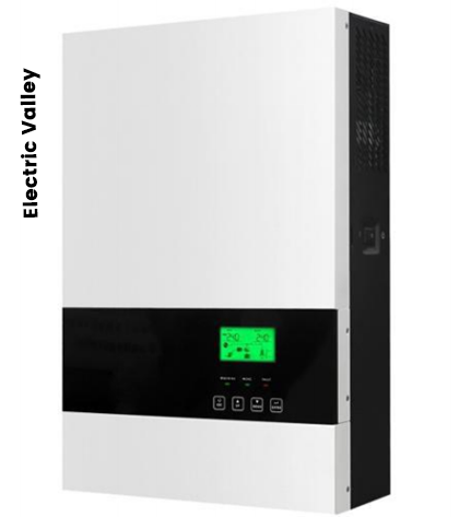 Wall mounted off grid hybrid inverter